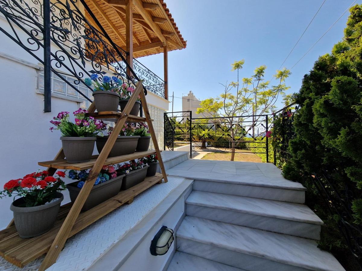 Villa Liana : Luxury Villa With Fantastic Sea View, Near Airport Pórto Ráfti Buitenkant foto